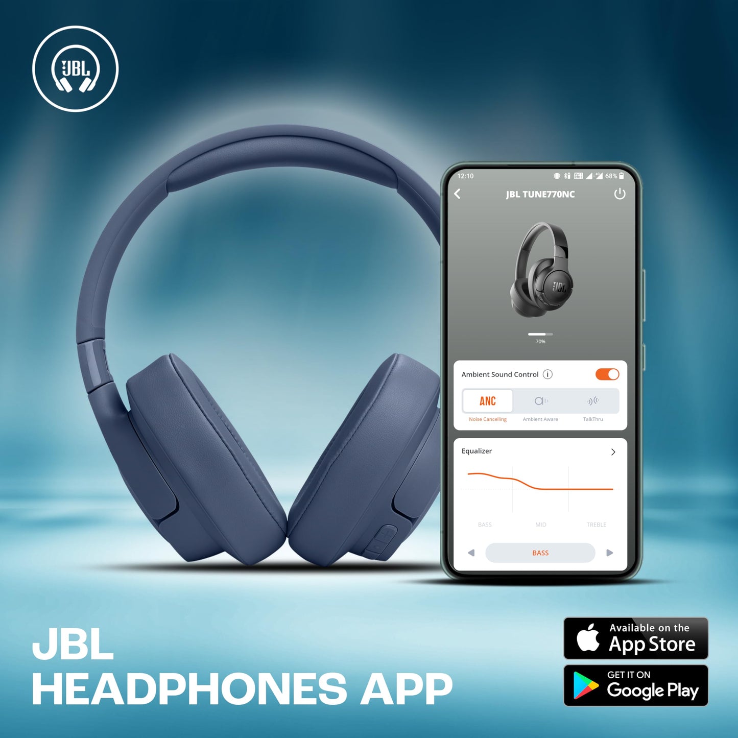 JBL Tune 770NC Headphones