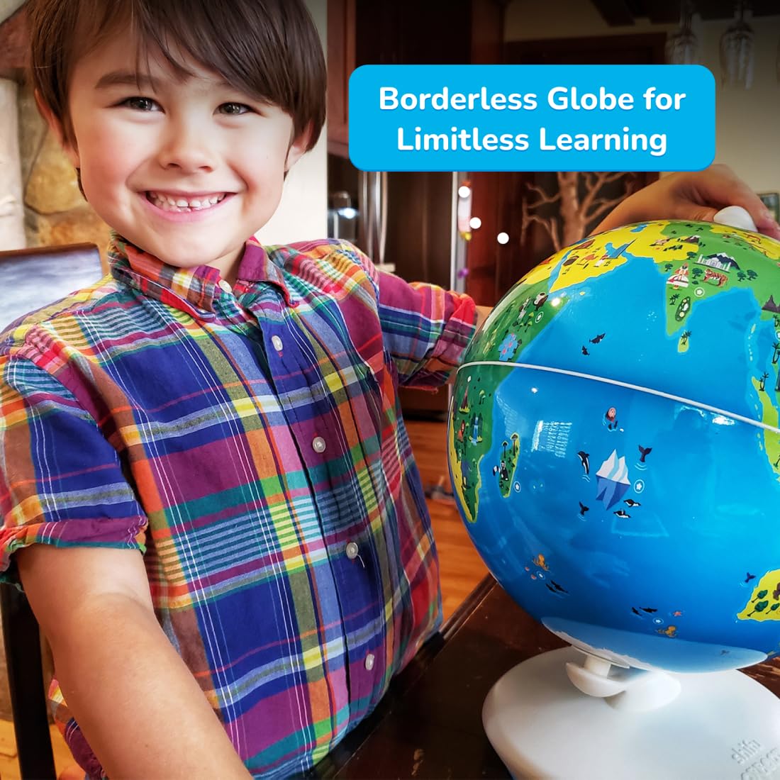 Shifu Educational Globe for Kids- 4-10 Years