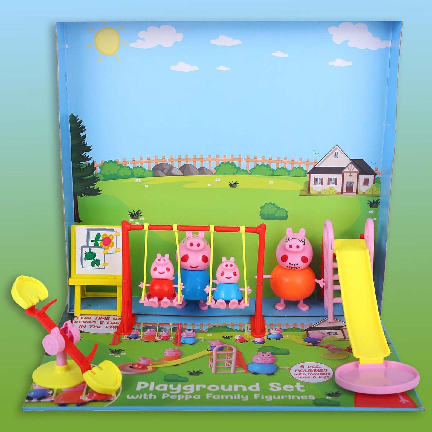 Pig Playground Set 4 Pcs