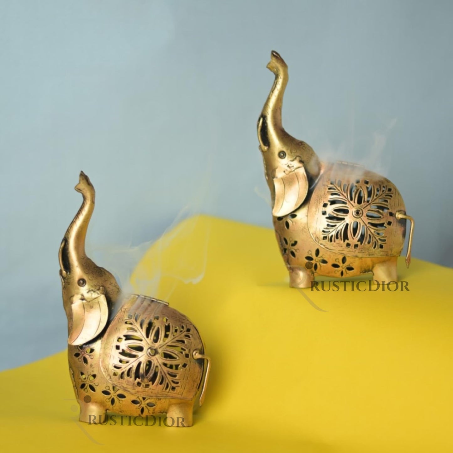 Candle Décor Elephant - Pack of 2