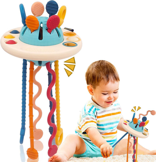 Pull String Toy for Babies Teething