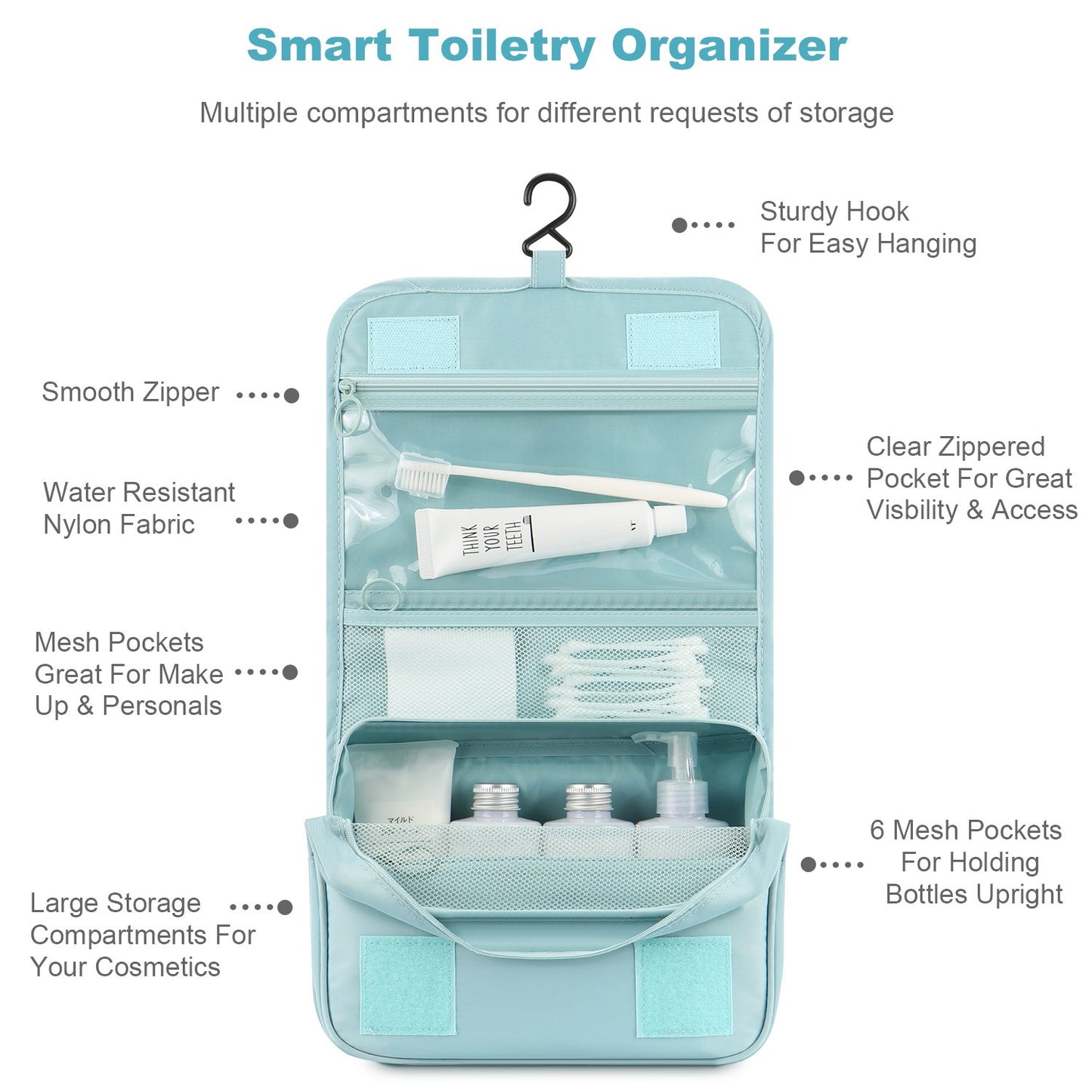 Mossio Toiletry Organizer