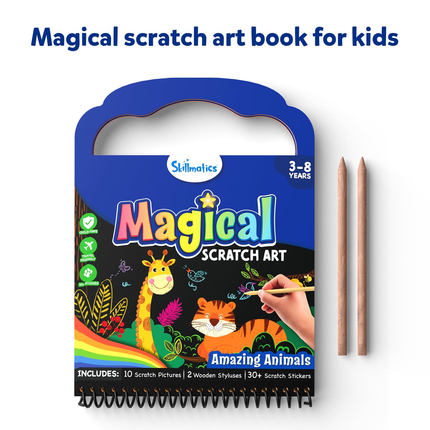 Paper Magical Scratch Art Book