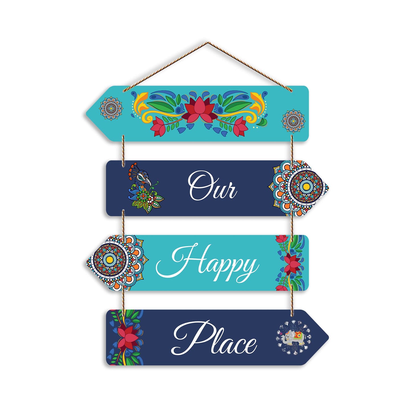 Happy Place Decorative Wall Art