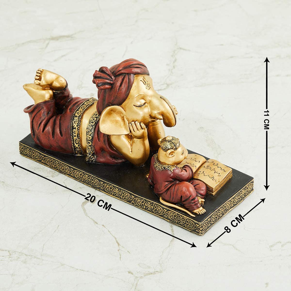 Lord Ganesha Idol With Mouse