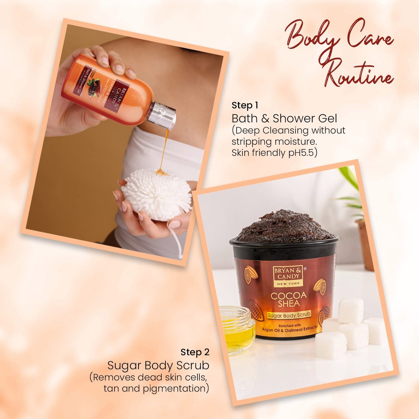 Bryan & Candy Cocoa Shea Bath Tub Gift Set