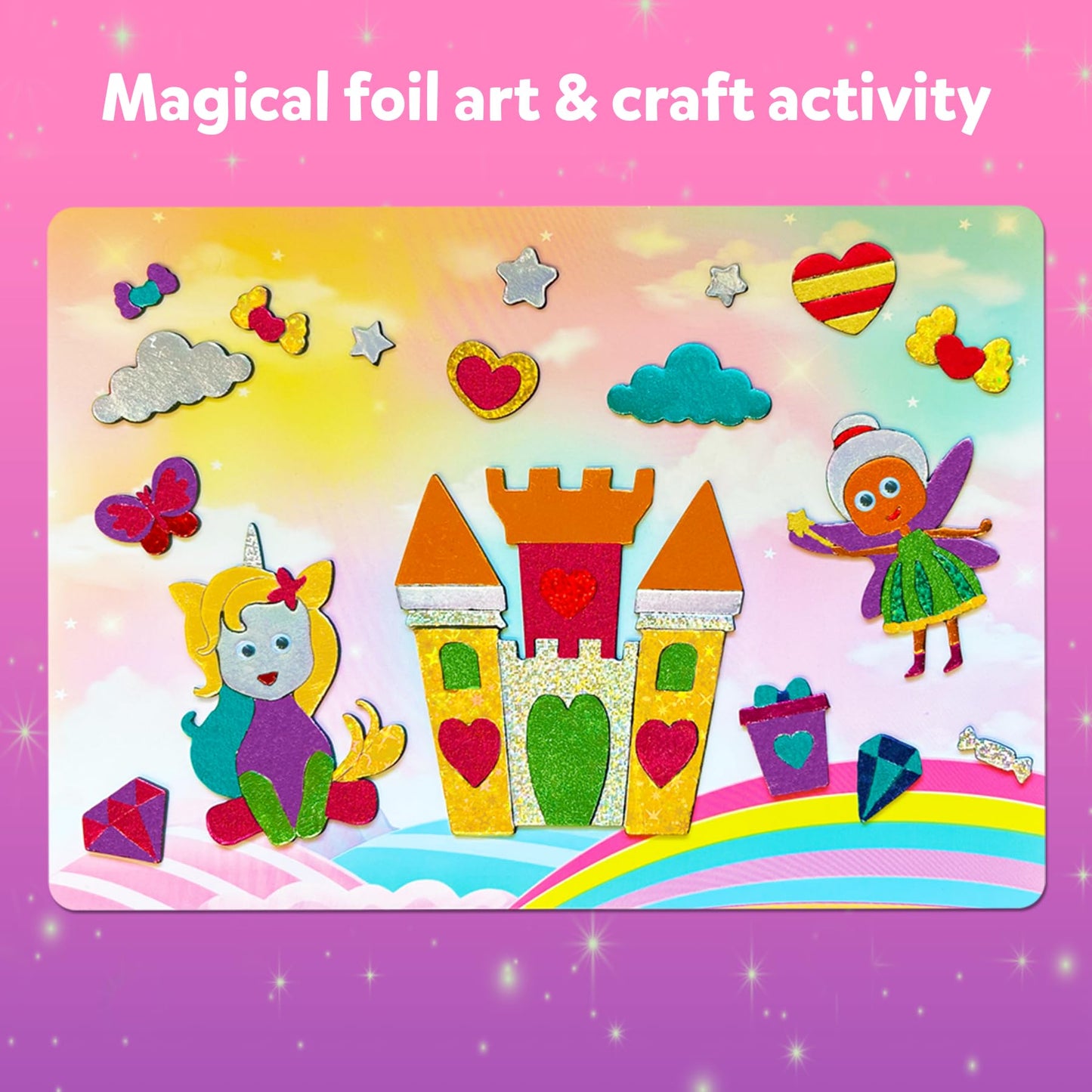 Foil Fun Unicorns & Princesses Craft Kit