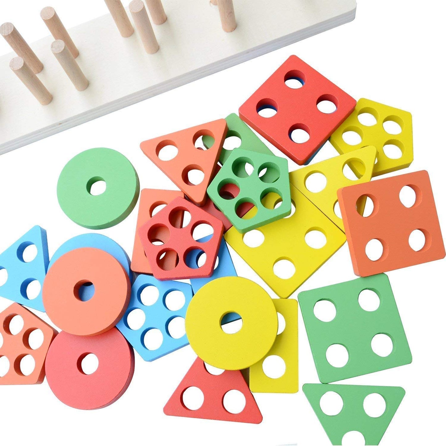 Wooden Learning Toy Combo