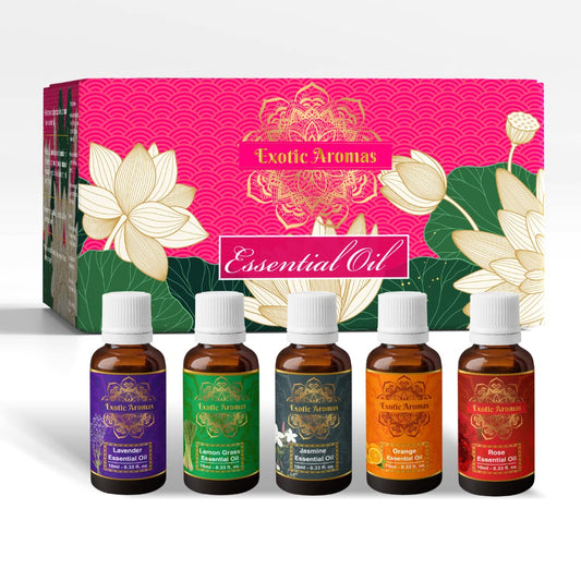 Exotic Aromas Essential Oil Set of 5