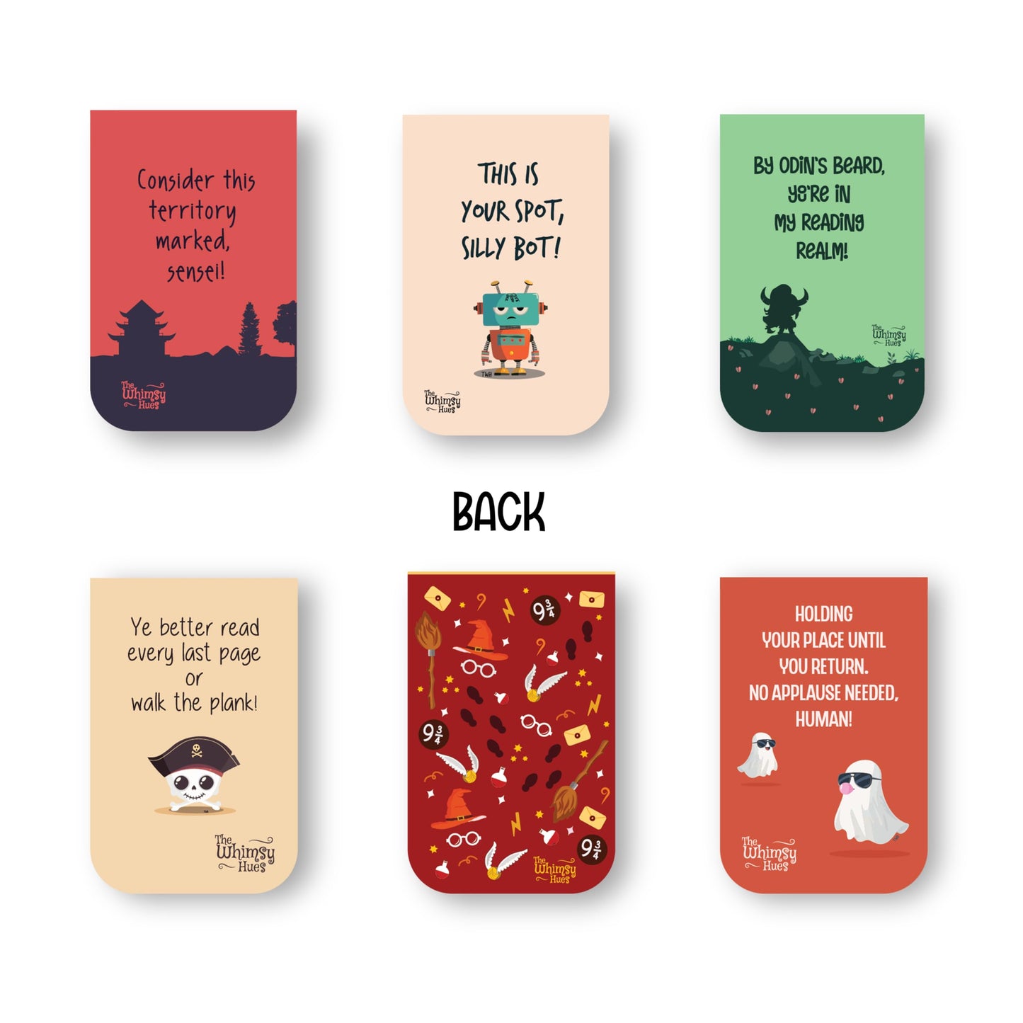 Magnetic Bookmark Series