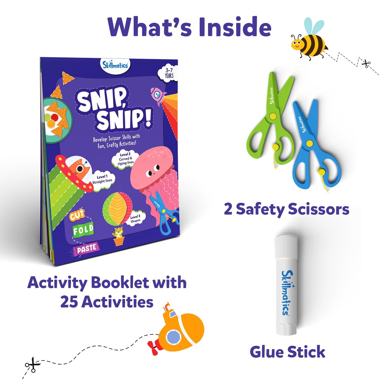 Snip, Snip, Child Safe Scissors Activity