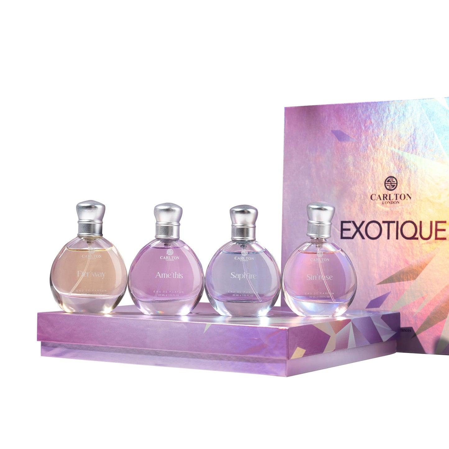 Carlton London Exotique Gift Set Of 4