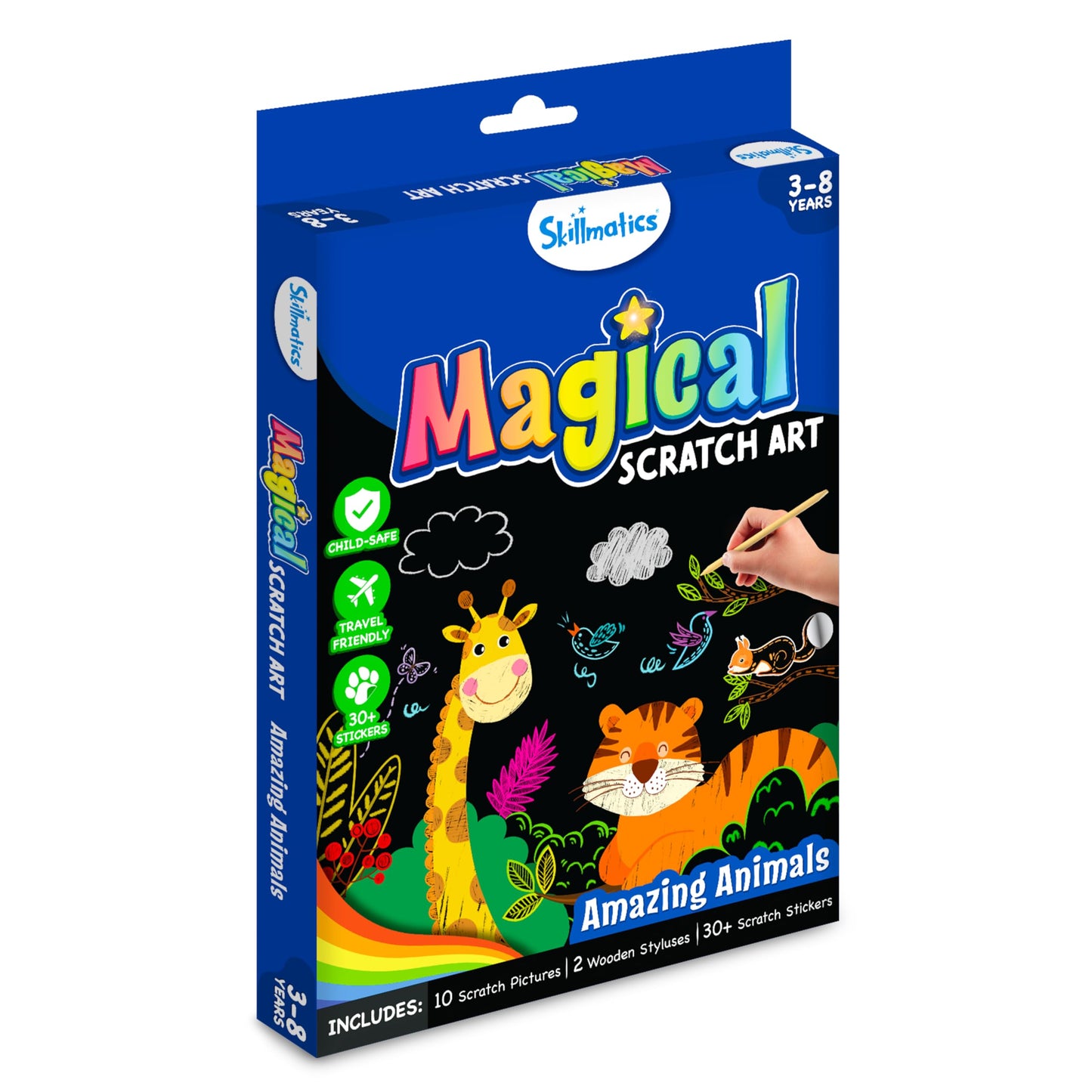 Paper Magical Scratch Art Book