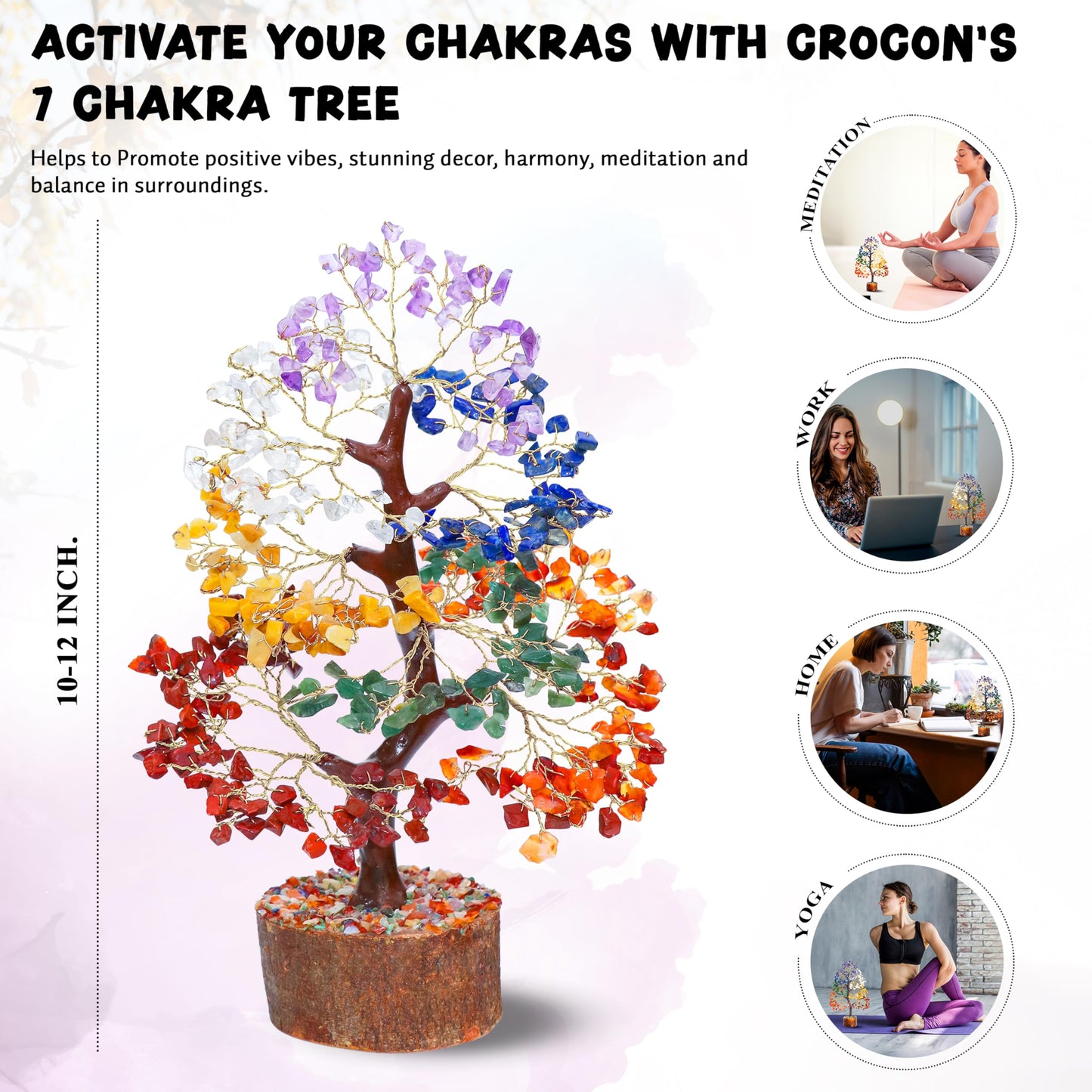 Crocon Seven Chakra Tree Of Life