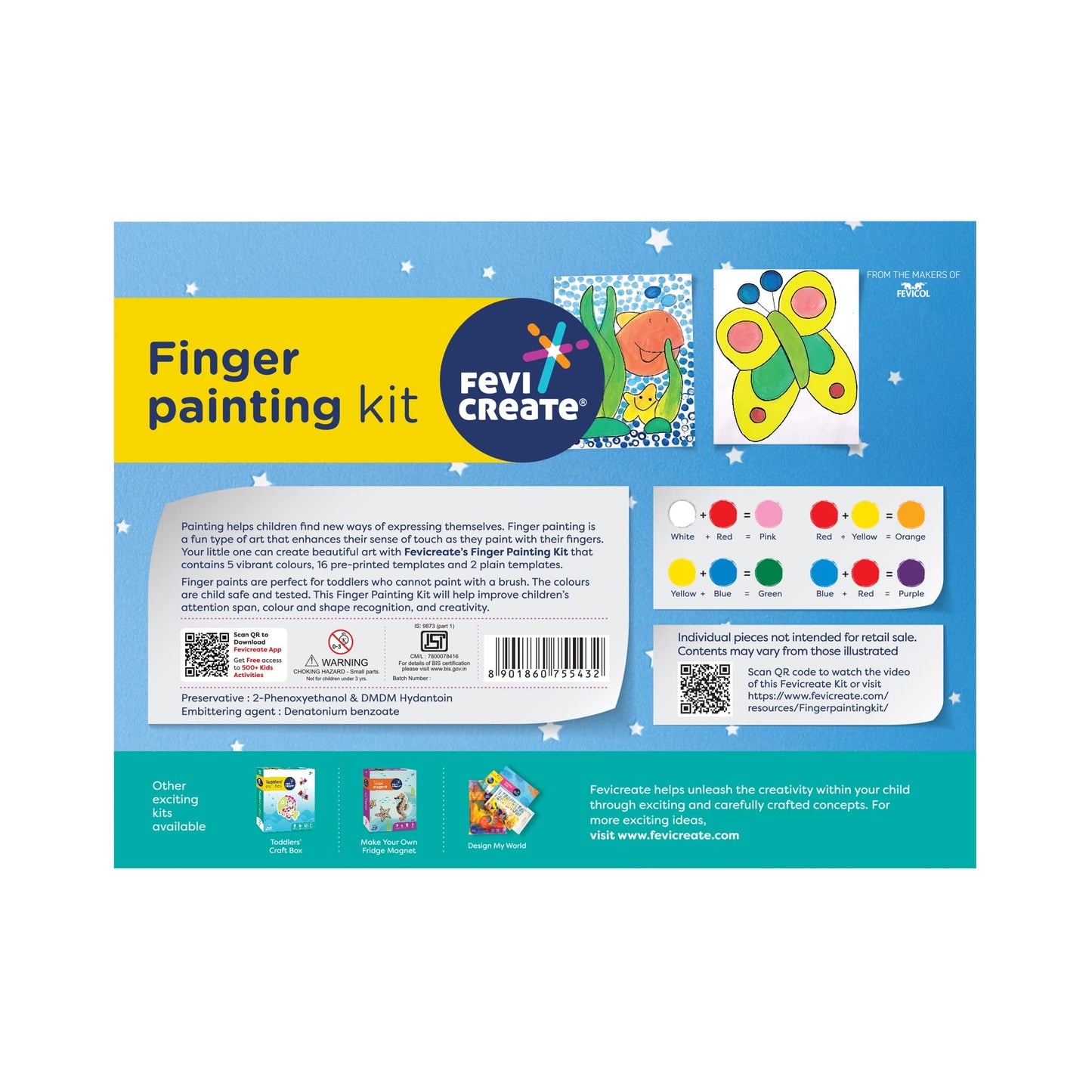 Finger Painting Kit