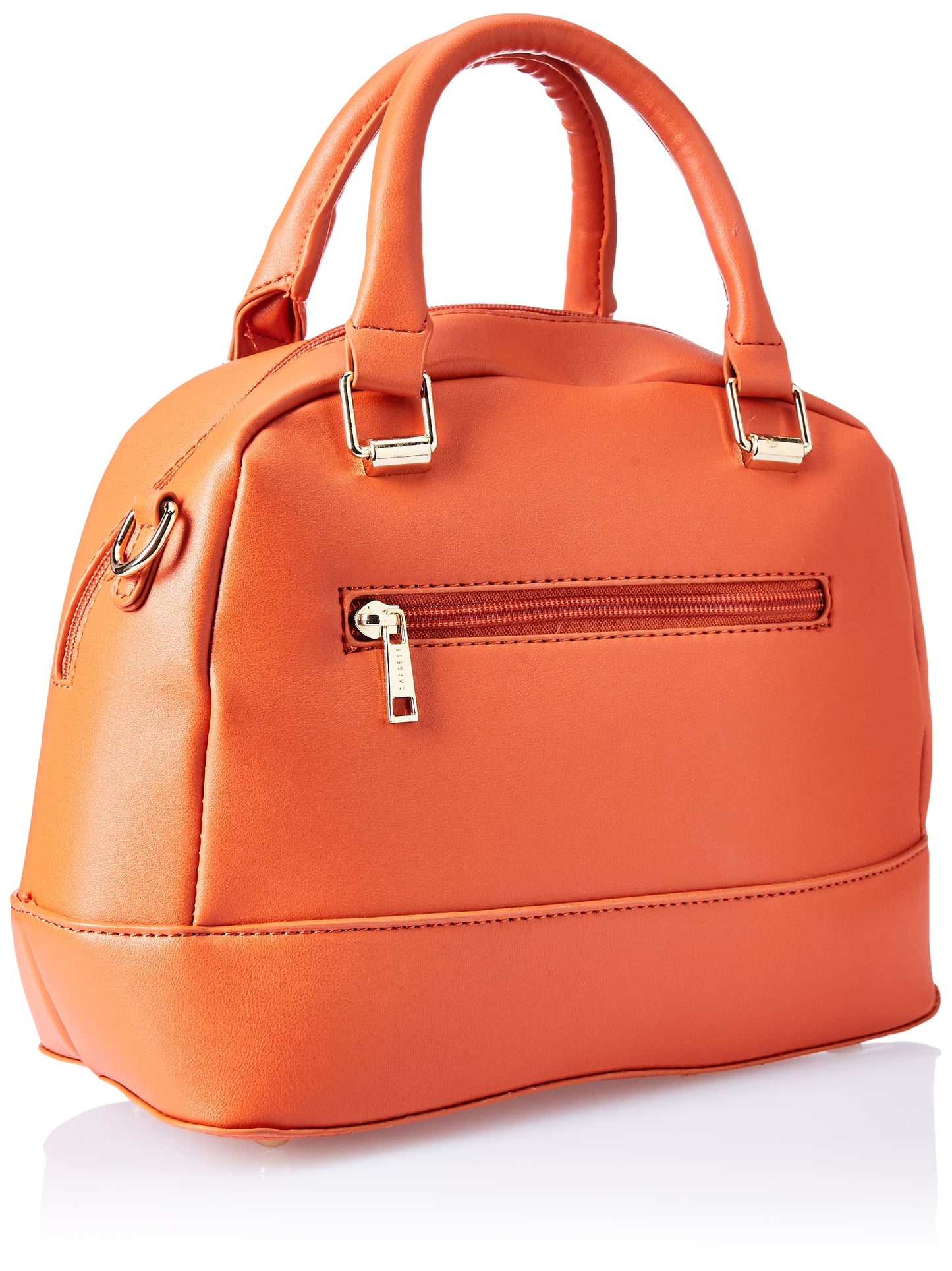 Caprese Womens Small Orange Satchel