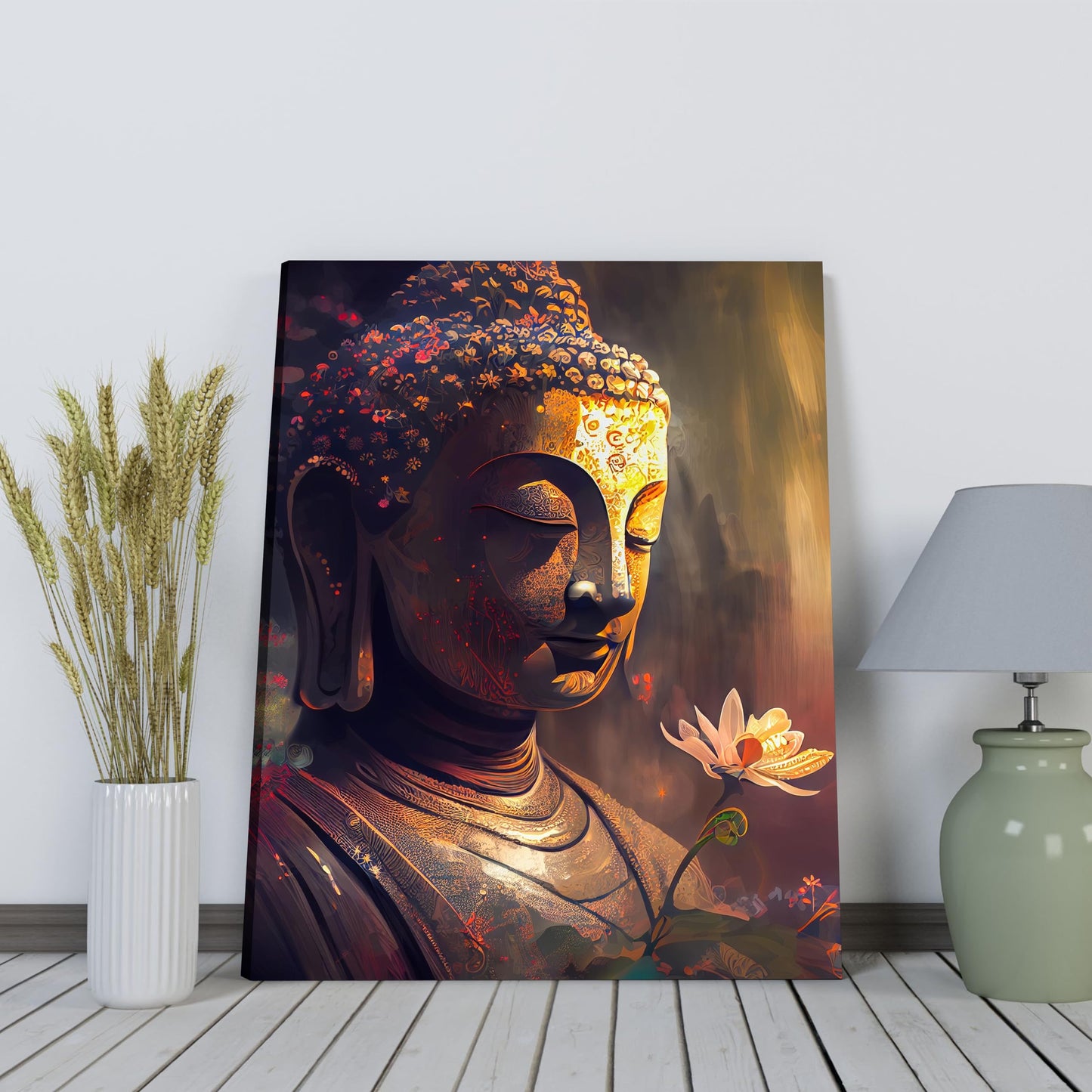 Canvas Painting Lord Buddha