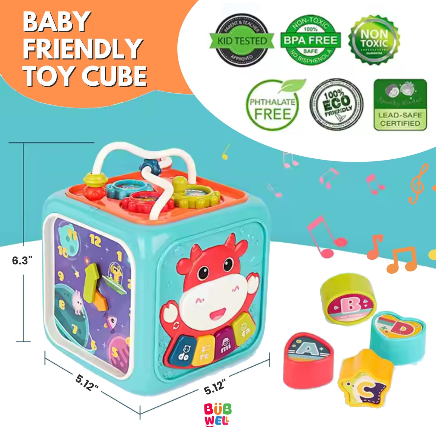 Activity Cube Play Center| Above 6 months