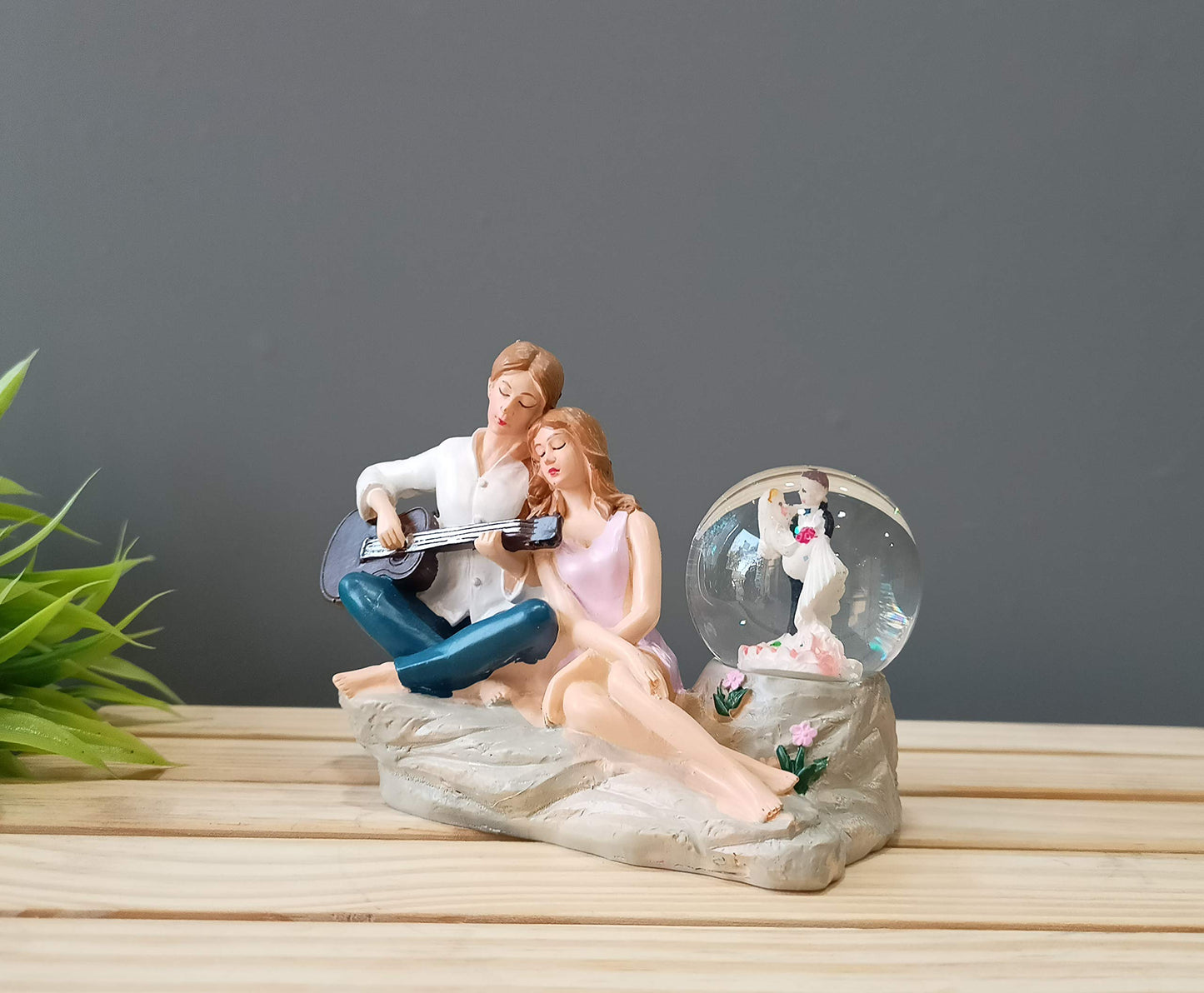 Couple Glass Ball Miniature