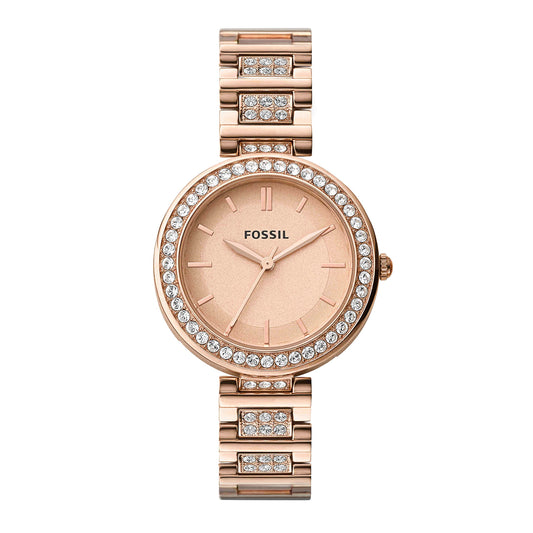 Fossil Stainless Steel Women Karli Rose