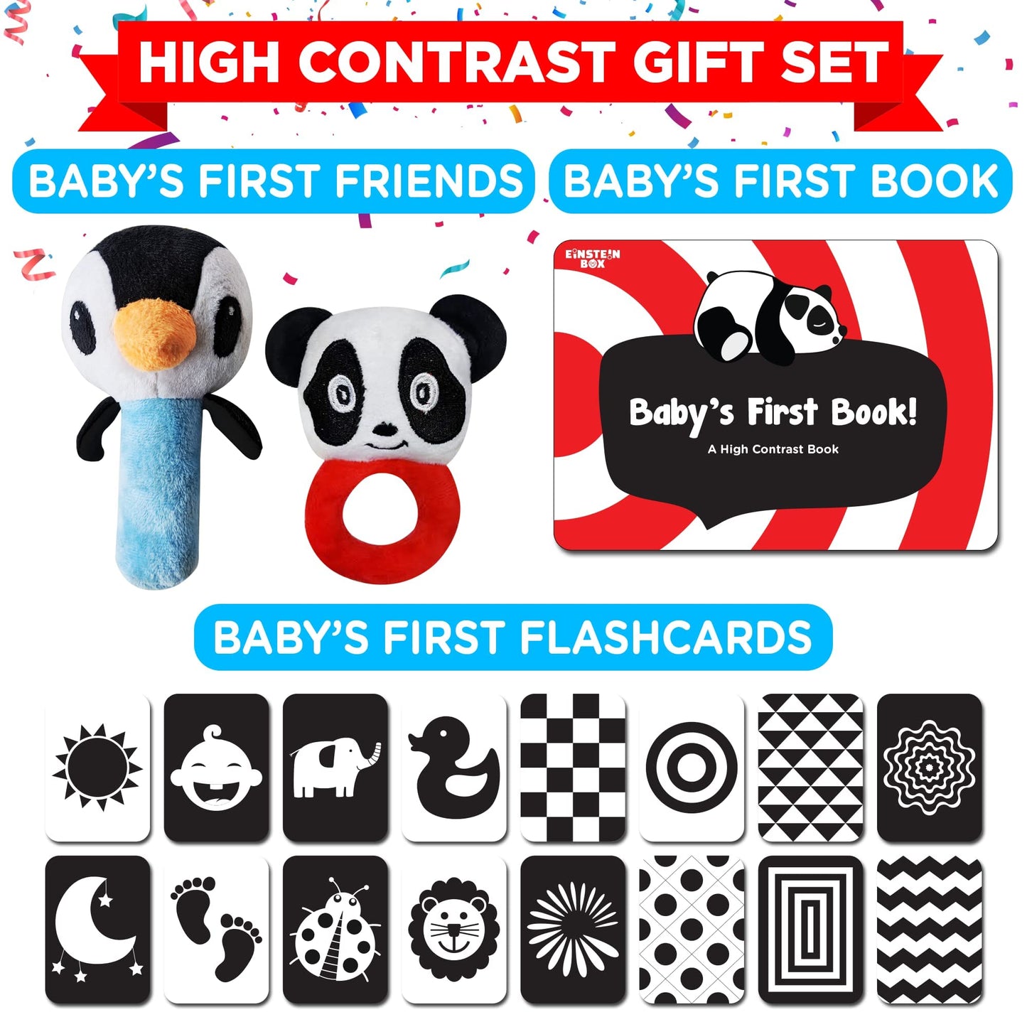 Einstein Box Gift Set| Ages 0-3-6-9-12 Months