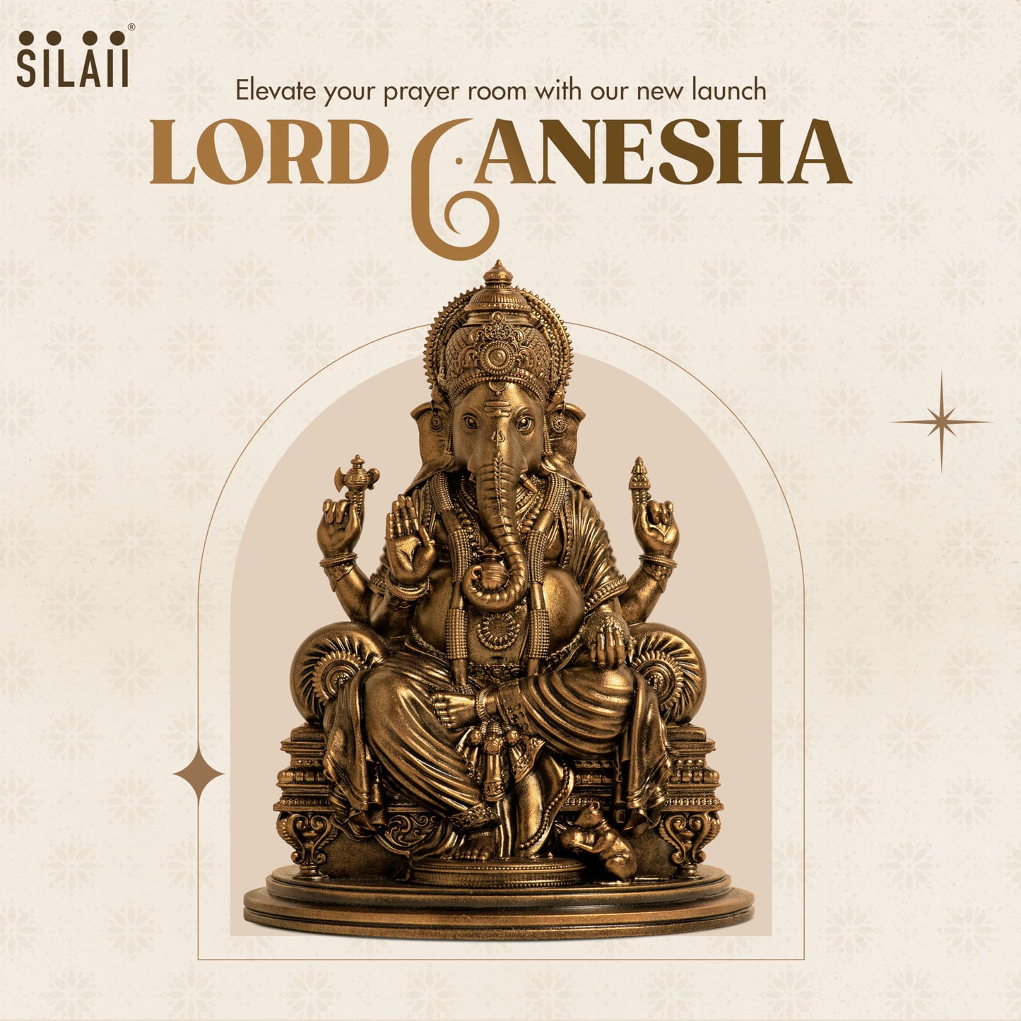 Lord Ganesha Divine Sculpture