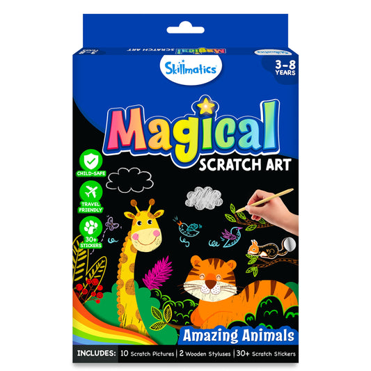 Paper Magical Scratch Art Book