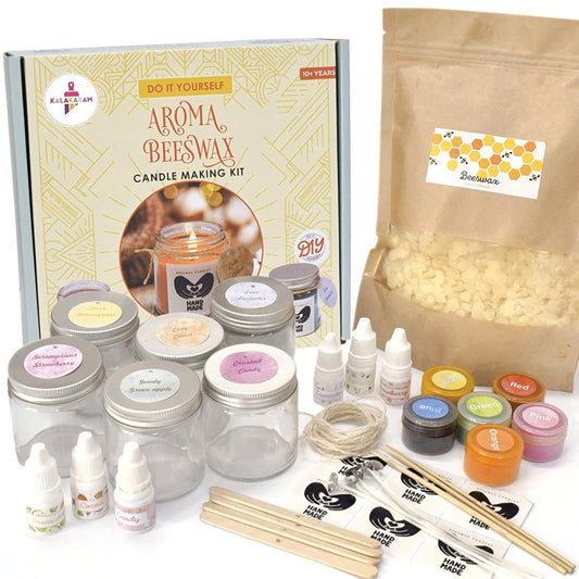 Kalakaram Aroma Beeswax Candle Kit