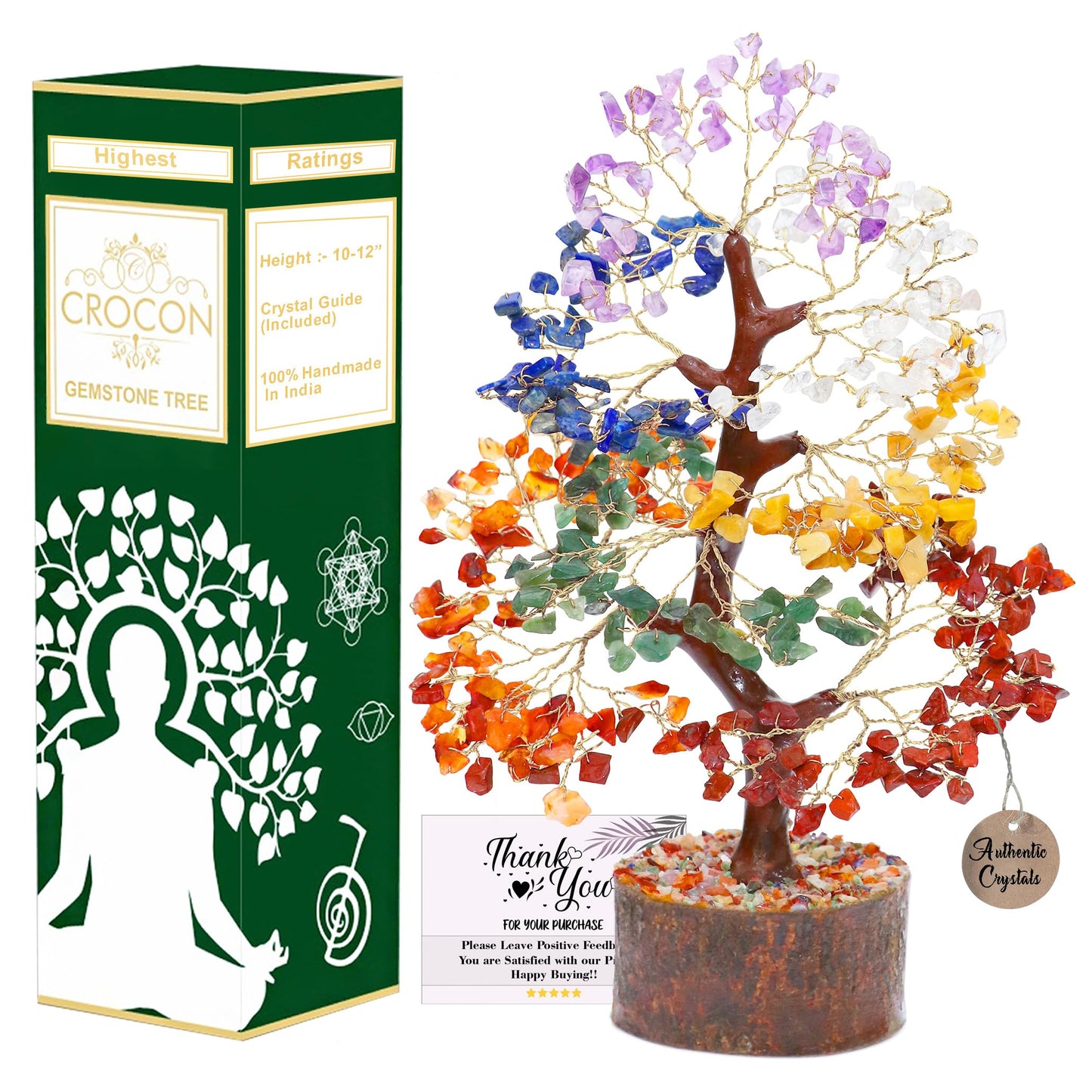 Crocon Seven Chakra Tree Of Life