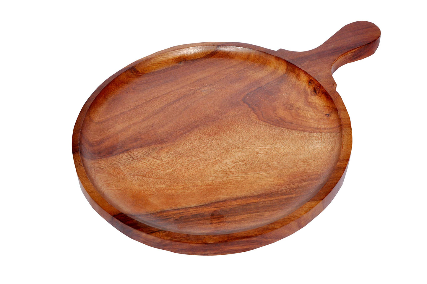 Wooden Pizza & Snack Serving Plate