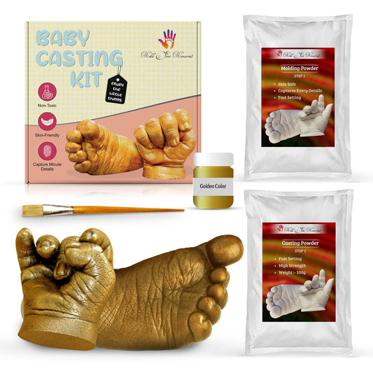 Casting kit for baby hand