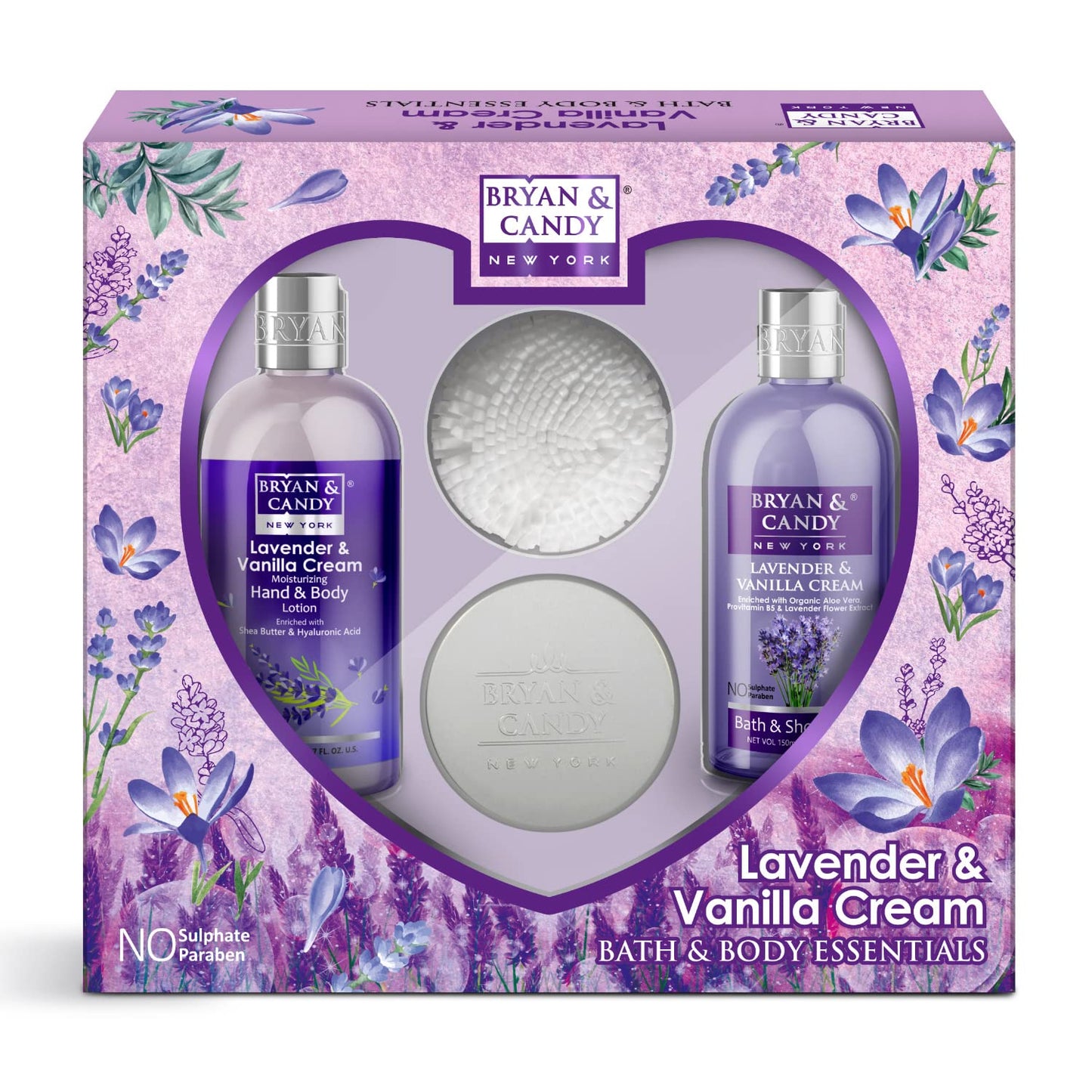 Bryan & Candy Lavender Heart Kit Combo