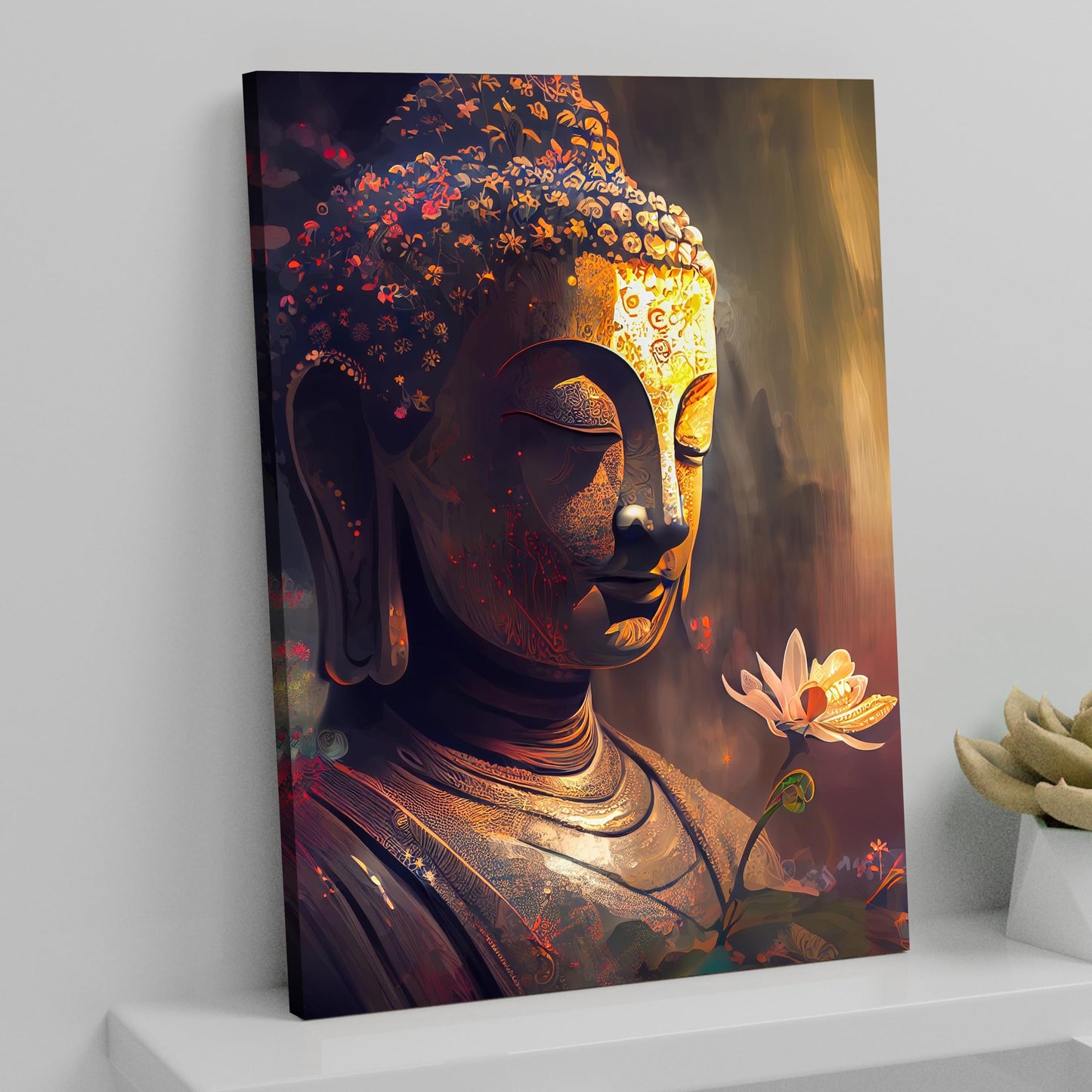 Canvas Painting Lord Buddha