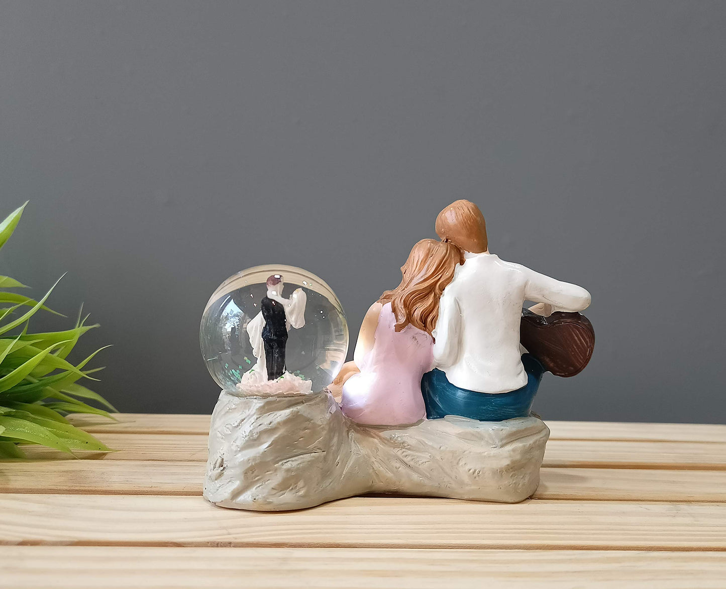 Couple Glass Ball Miniature