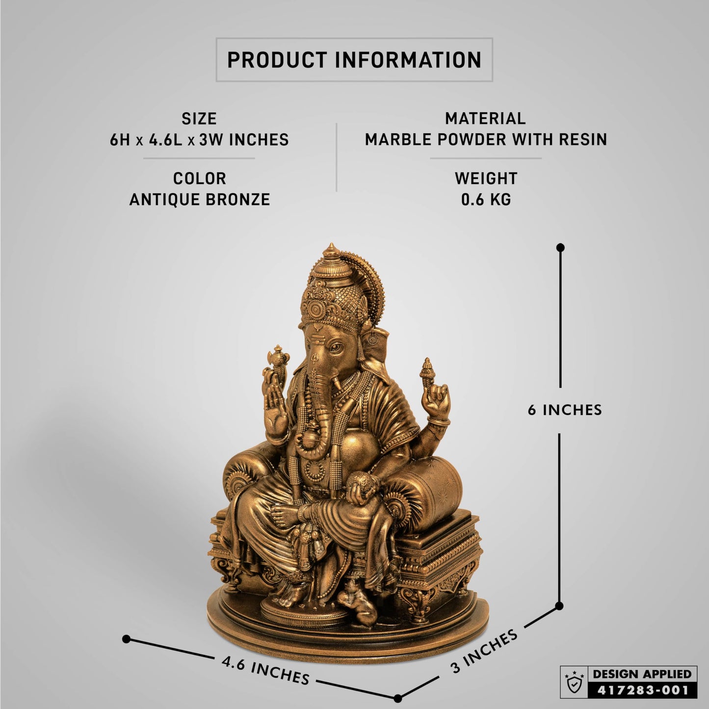 Lord Ganesha Divine Sculpture