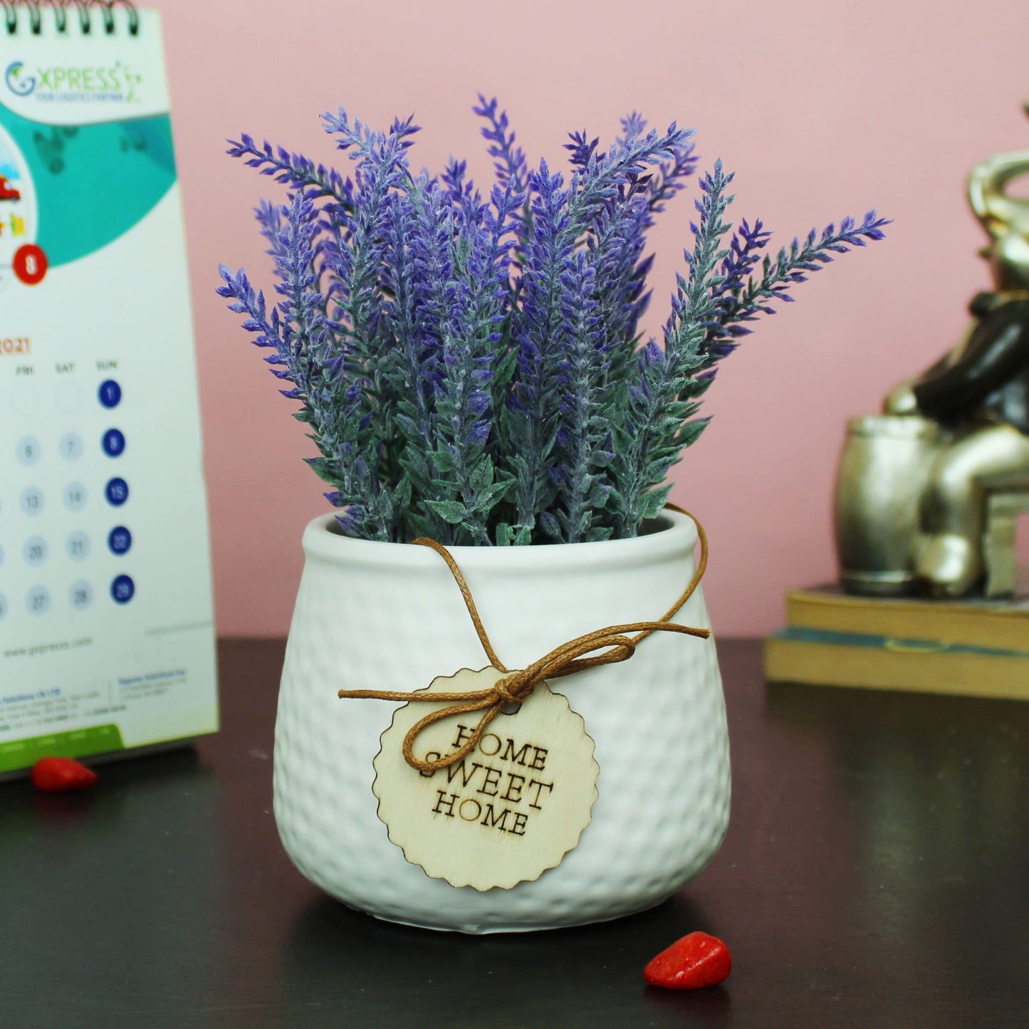 Lavender Flower Plant With Pot