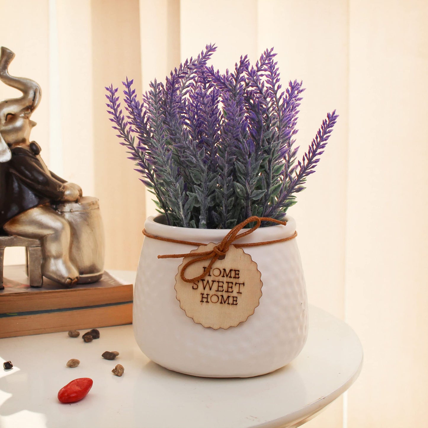 Lavender Flower Plant With Pot