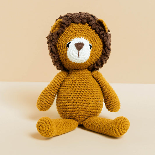 Crochet Lion Soft Toy