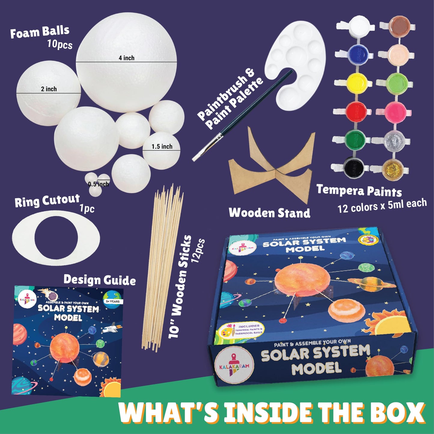 Kalakaram DIY Solar System Kit