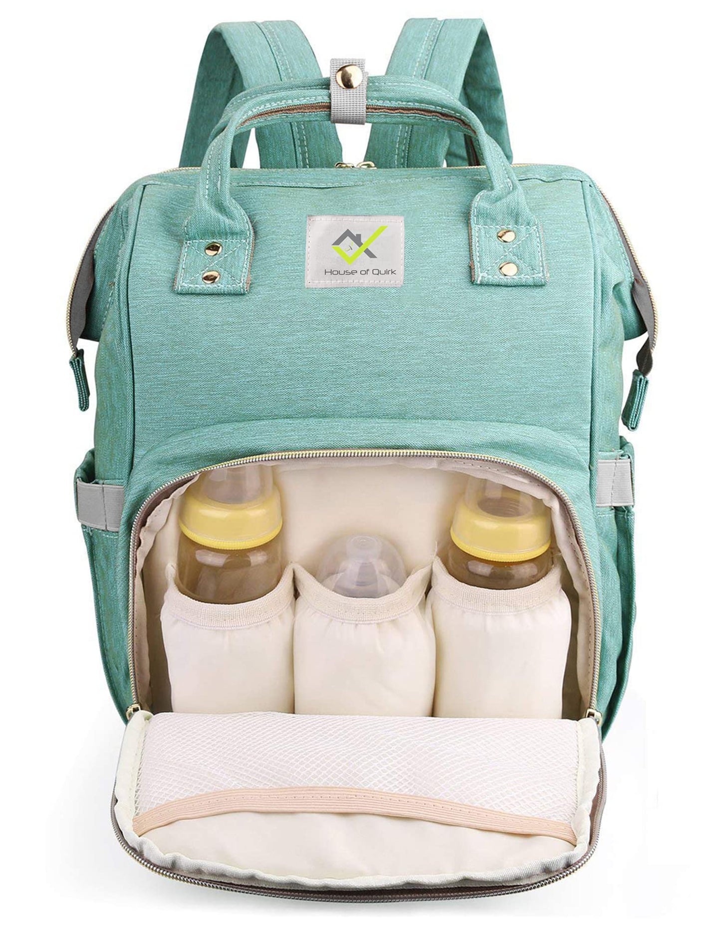 House of Quirk Maternity Backpack (Green)