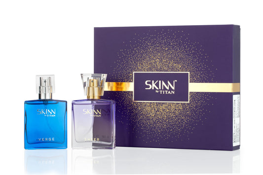 Skinn by Titan Gift Set for Couples