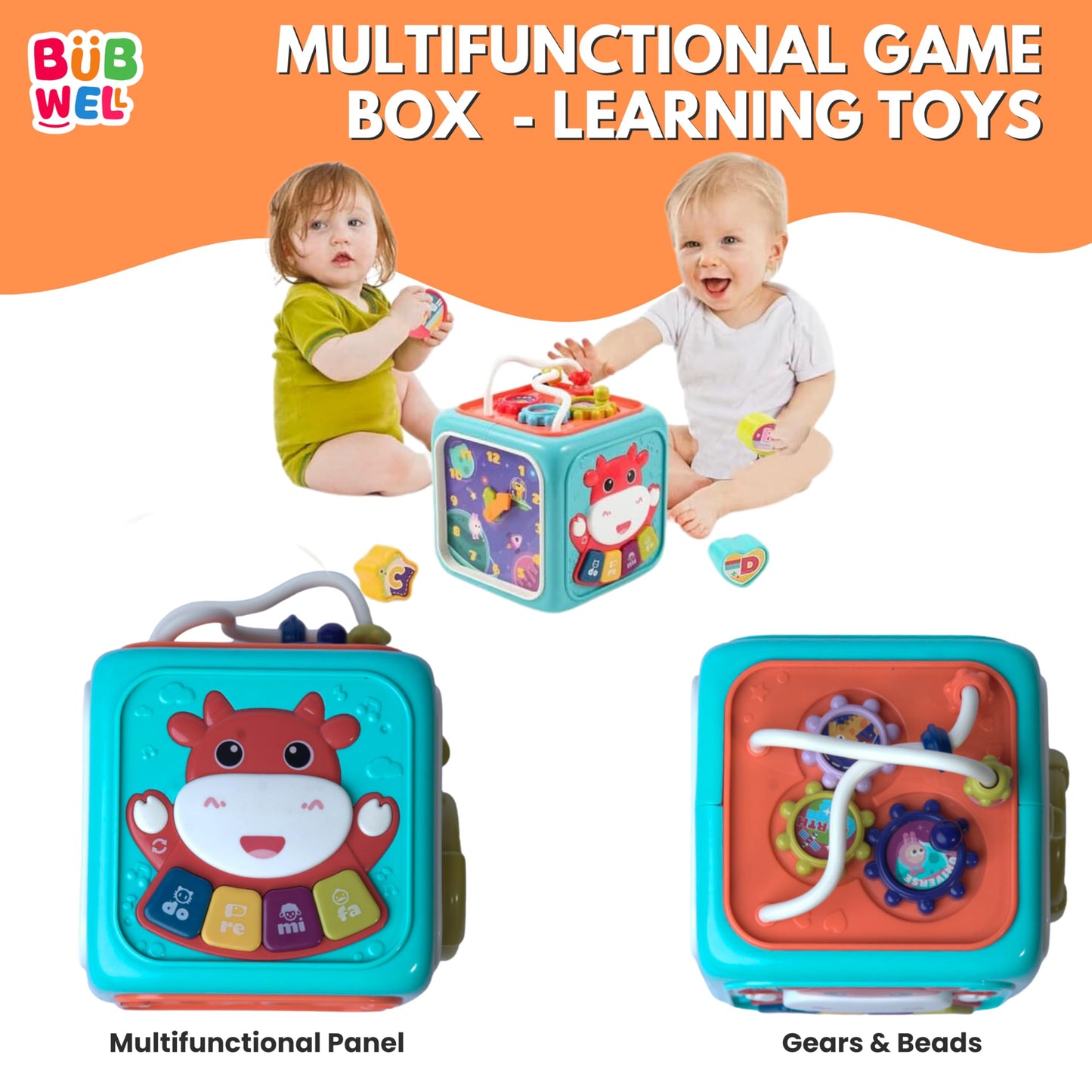 Activity Cube Play Center| Above 6 months