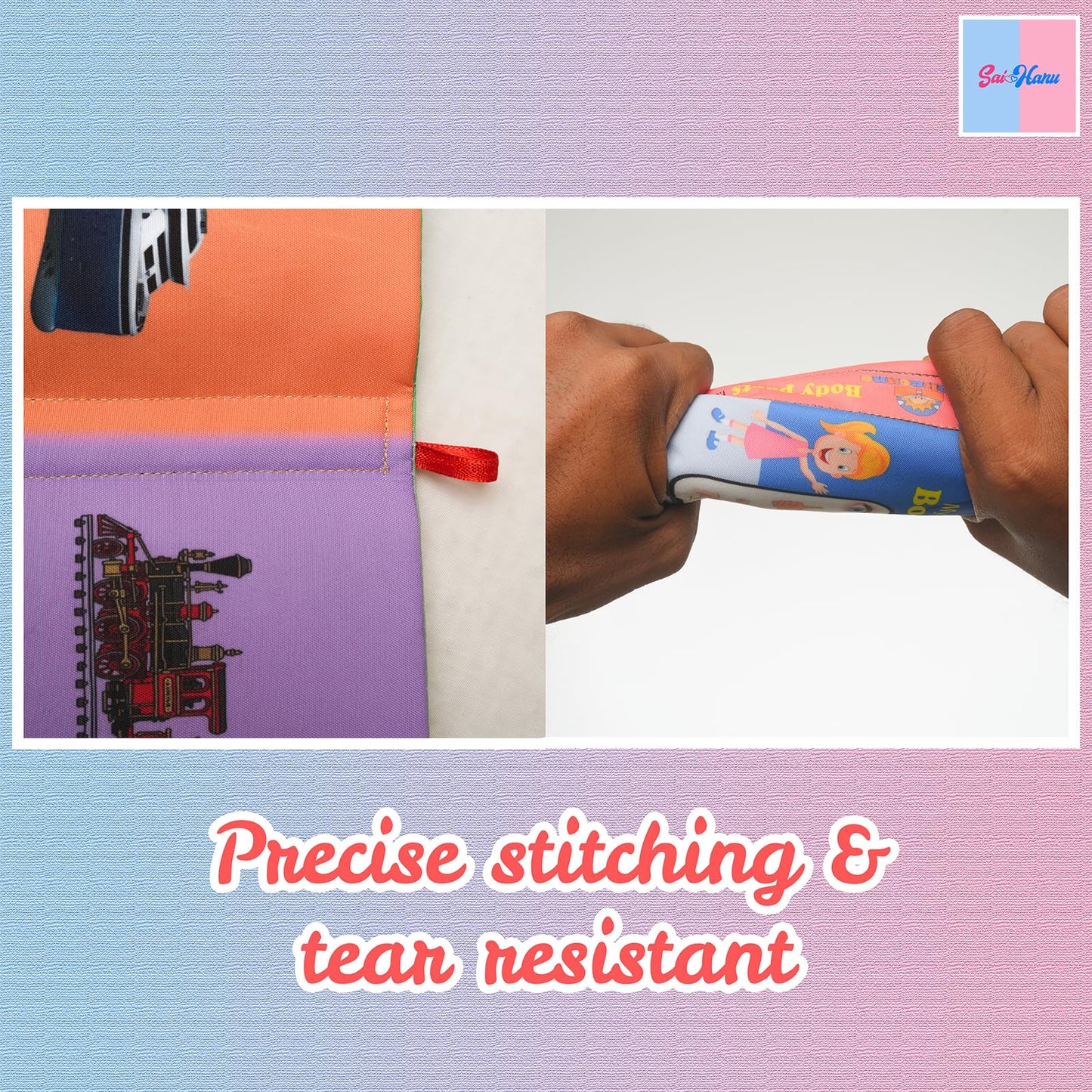 Educational Cloth Book| 0 to 3 Years