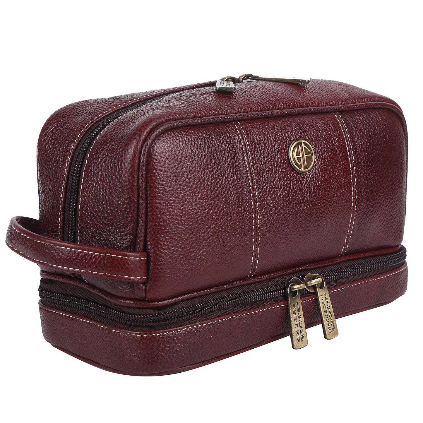 Hammonds Flycatcher Leather Toiletry Bag