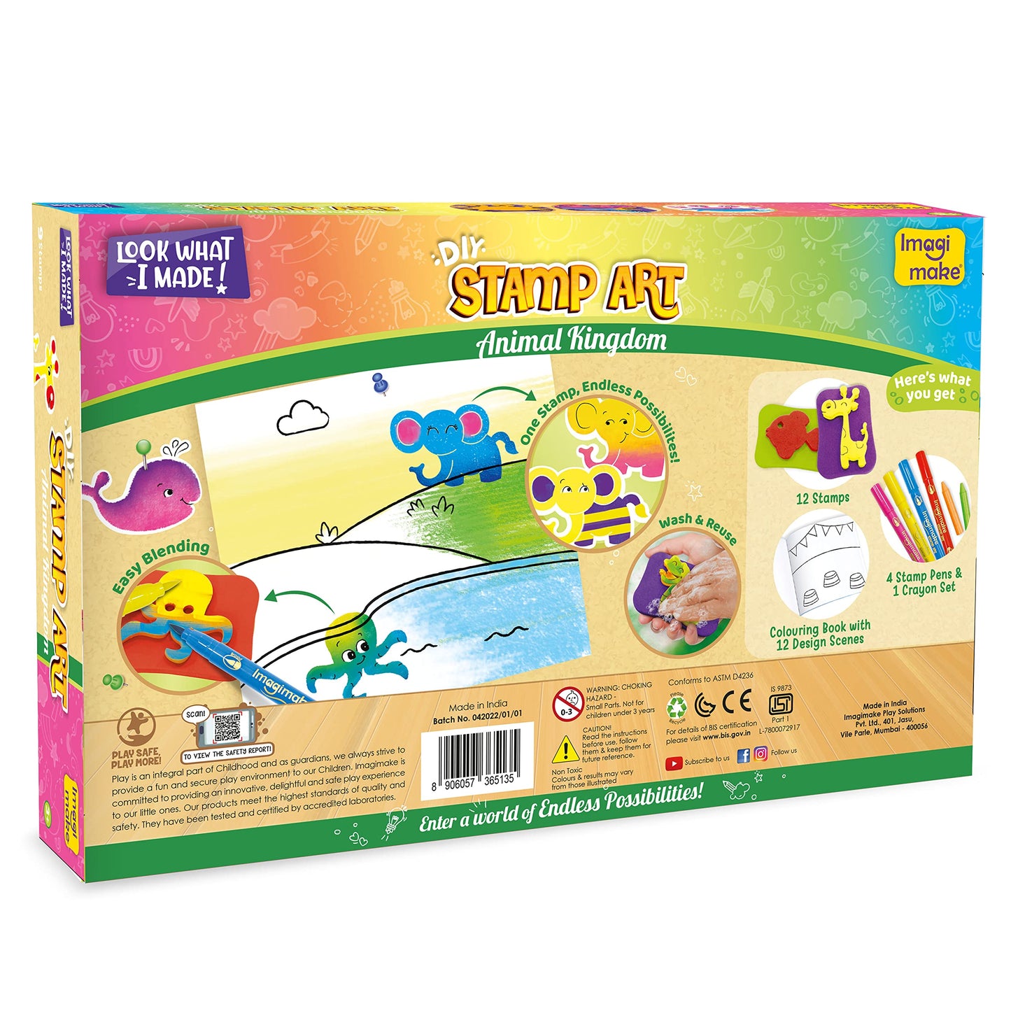 Stamp Art - Colouring Book Set