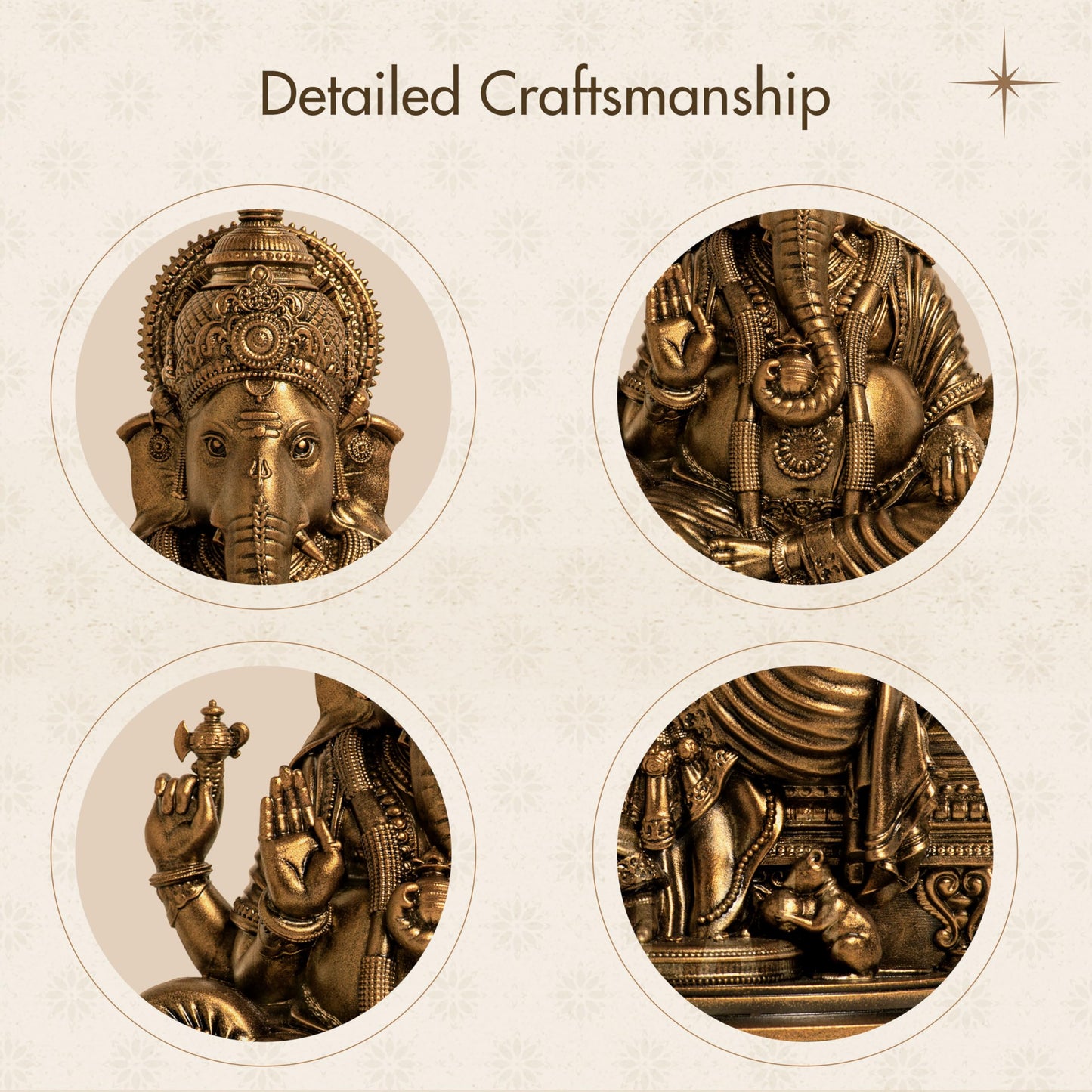 Lord Ganesha Divine Sculpture