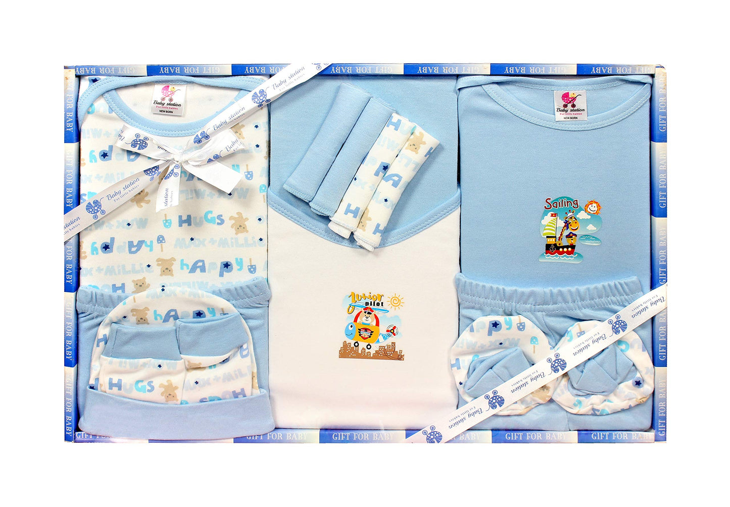 Cotton Gift Set For New Born Unisex