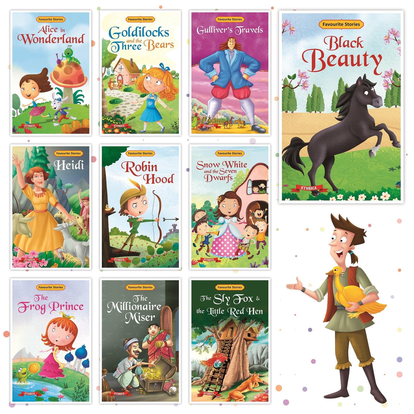 Set of 20 Fairy Tales