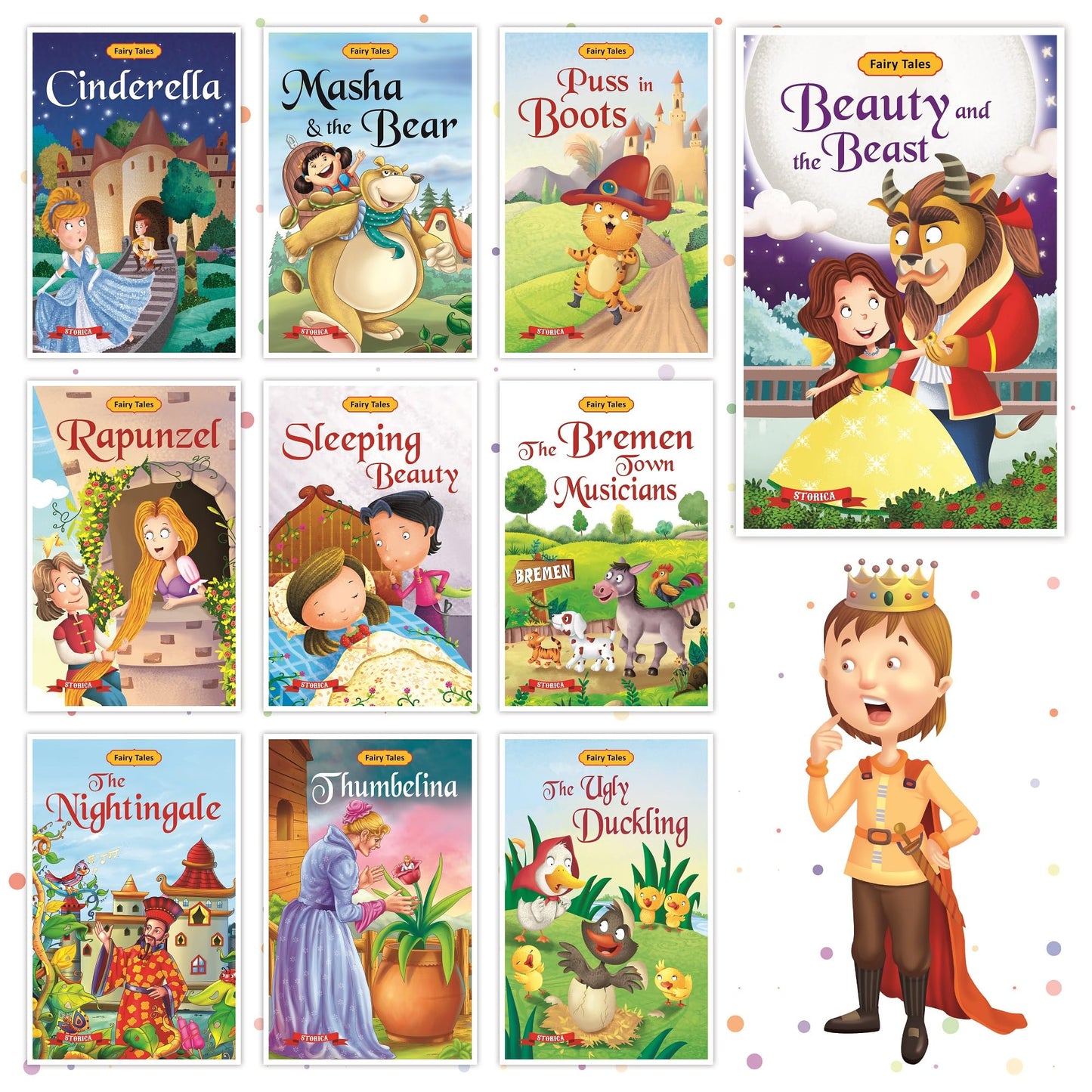 Set of 20 Fairy Tales